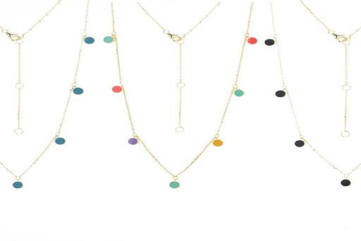 Collar plata 925 esmalte