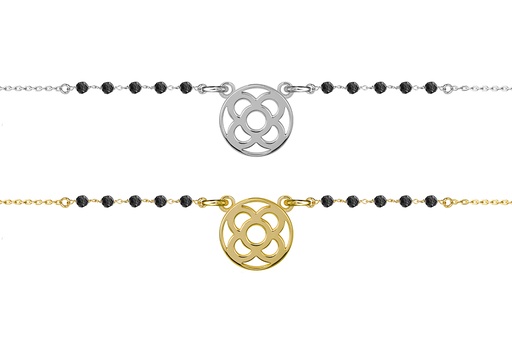 Collar plata 925 flor de barcelona