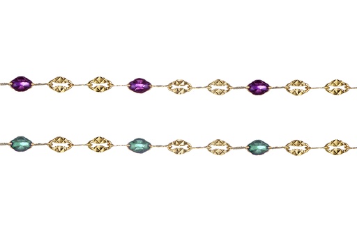 Sterling silver transparent enamel necklace