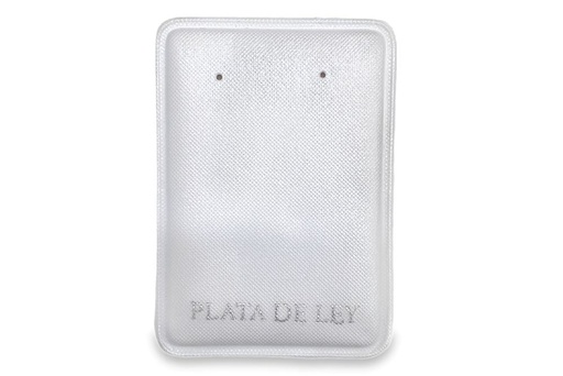 [17641D] Plastic pads printed "plata de  ley" 70 x 50mm