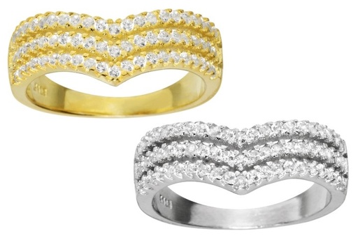 Anillo plata 925 zirconita 