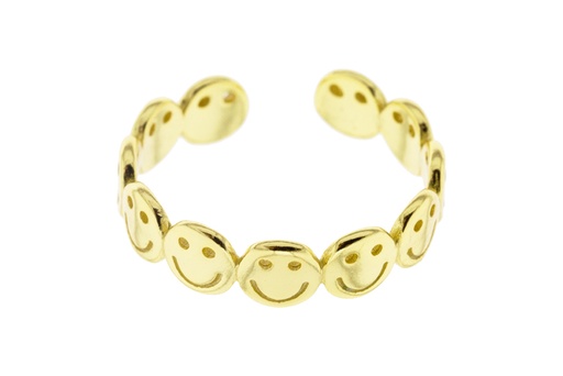 Anillo plata 925 emoticones 