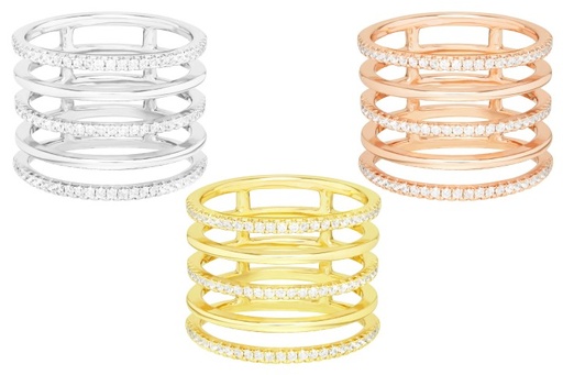 Anillo plata 925 con zirconita 