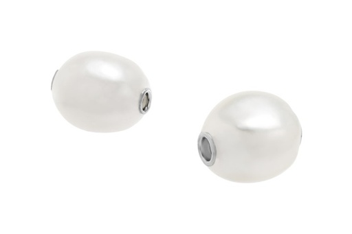 Pendant baroque pearl 11-12mm 3mm hole