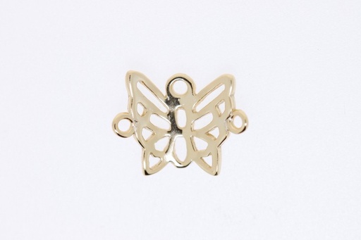 Finding butterfly silver 925 with gold plated