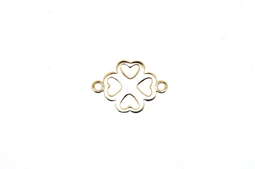 Sterling silver clover charm