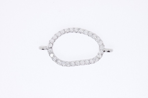 [057190001ZBL] Entrepieza cz plata rodiada 