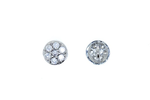 Silver 925 finding cz