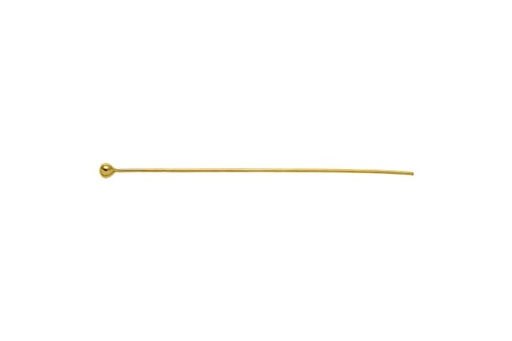 Silver 925 ball end headpins 05 x 20mm