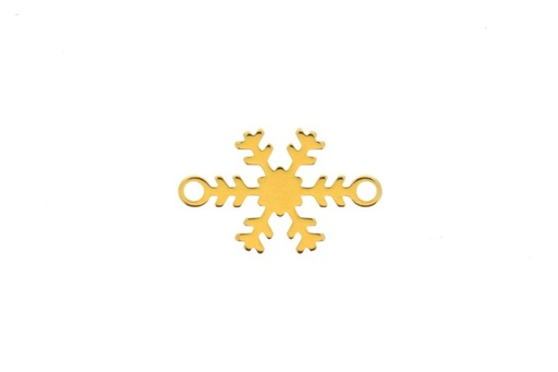 Entrepieza plata 925 copo de nieve 