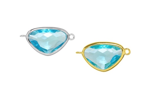 Silver 925  semi precious stone finding