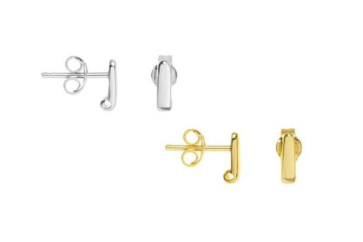 Silver 925 earring finding