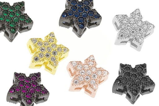 Silver 925 finding cz