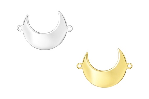 Silver 925 finding moon