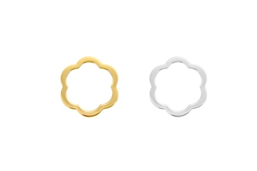 Silver 925 finding flower