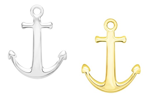 Silver 925 anchor pendant / finding