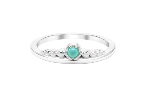 Silver 925 stones ring