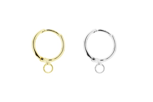 Silver 925 finding earring