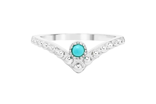 Silver 925 stones ring