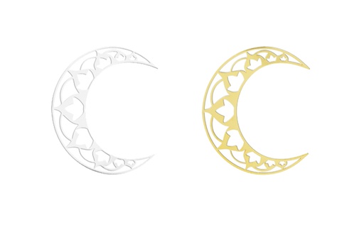 Entrepieza plata 925 cuerno