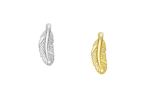 Silver 925 feather finding