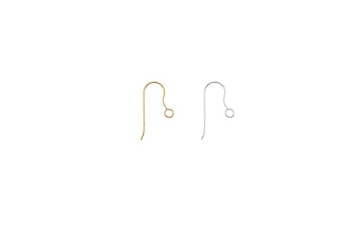 Gancho base pendiente plata 925