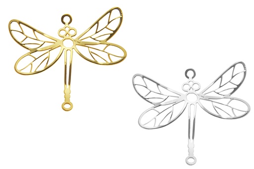 Finding dragon-fly silver 925