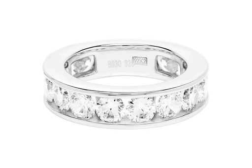 Anillo plata 925 zirconita