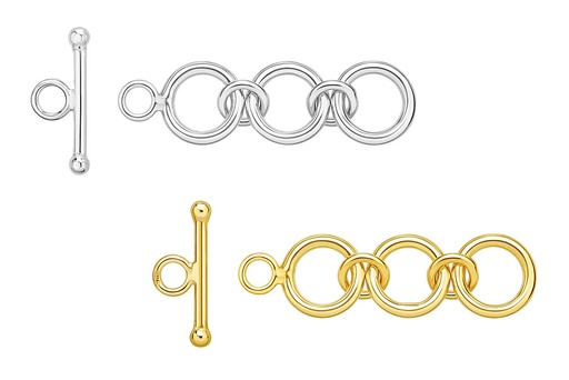 Silver 925 closure t