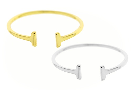 Anillo plata 925 t abierto 