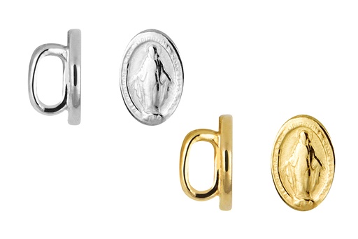 Sterling silver miraculous virgin finding