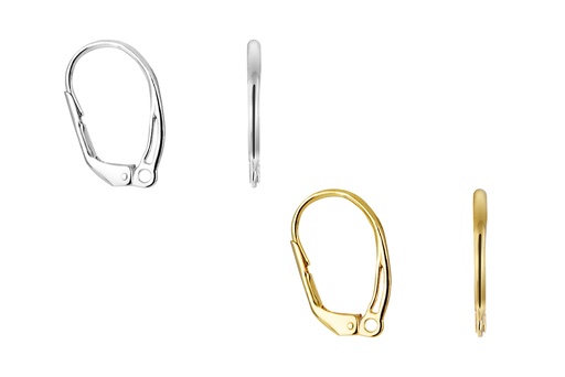 Sterling silver earring finding