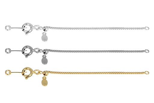 Sterling silver chain extention