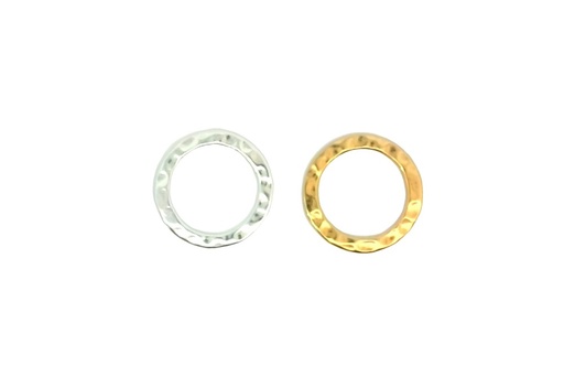 Sterling silver flat ring finding