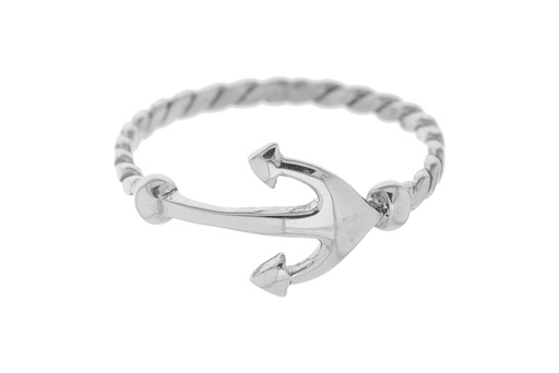 Anillo plata 925 ancla 