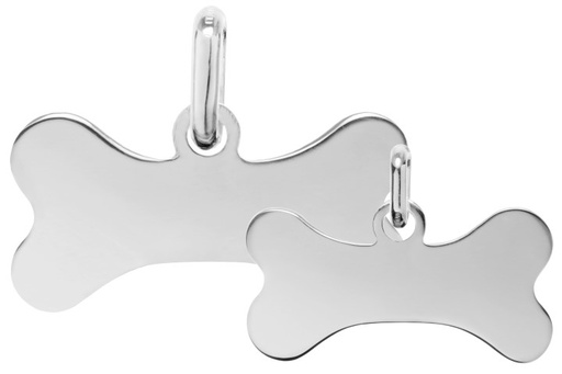 [089540MM00PL] Placa plata 925 hueso