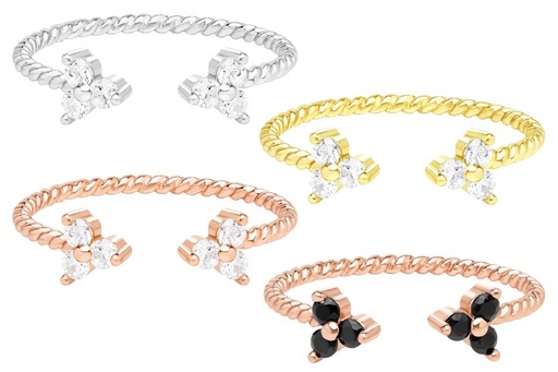 Silver 925 ring with cz