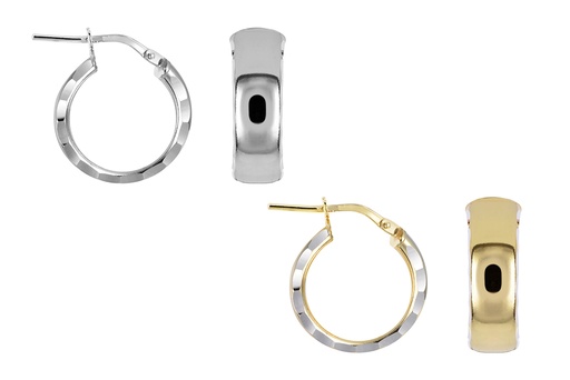 [17231EE170DCRD] Pendiente plata 925 diamantad