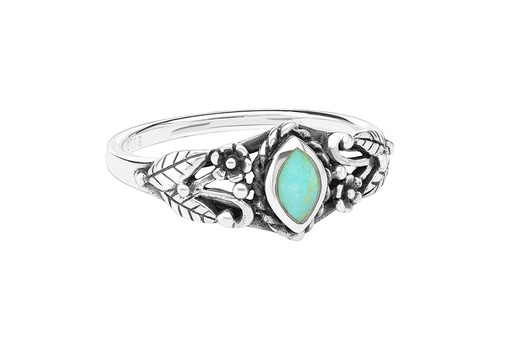 Sterling silver turquoise stone ring