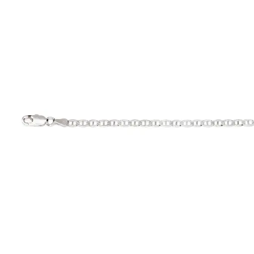 Sterling silver 065 extra flat marine chain