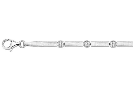 [141360187ZBL] Pulsera plata 925 con circonita