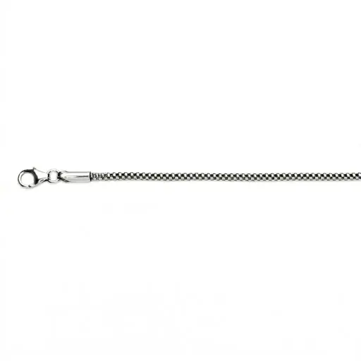 Cadena plata 925 Veneciana redonda ancho 2mm