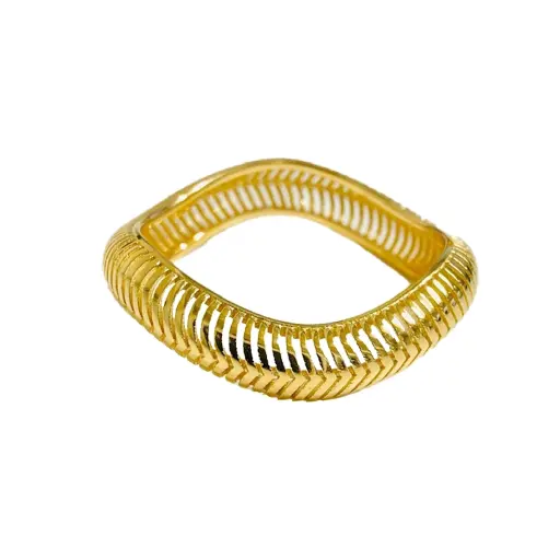 Sterling silver 3D style ring