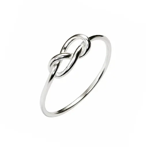 Anillo plata 925 nudo marinero