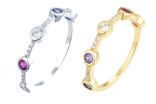 Silver 925 ring with cz