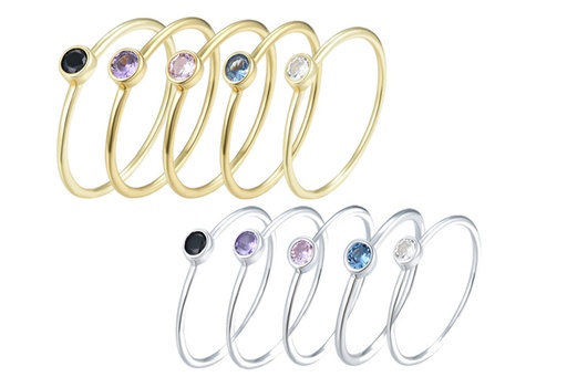 Anillo plata 925 4mm