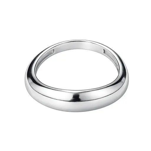 Anillo plata 925 forma irregular