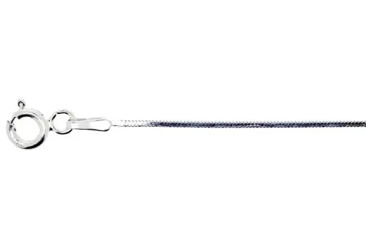 Square snake chain 020 50cm sterling silver