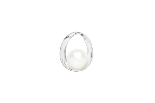 [028890001PBL] Colgante plata 925 con perla  7.5-8 mm 