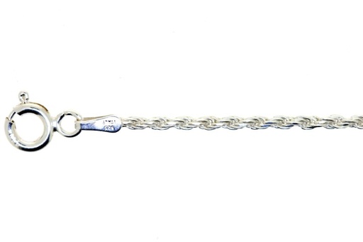 Cadena cordon macizo diamantado 035